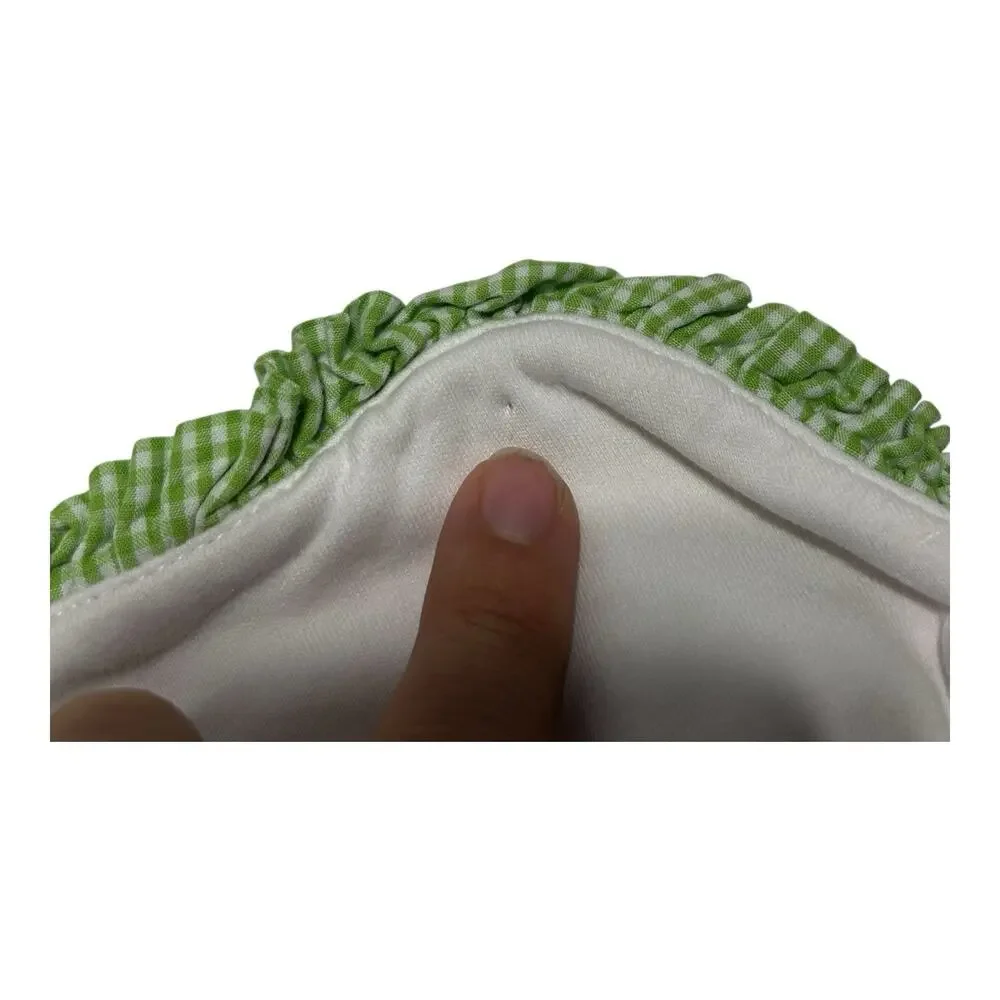 Gymboree Green Pink Floral Cotton Baby Blanket 2012